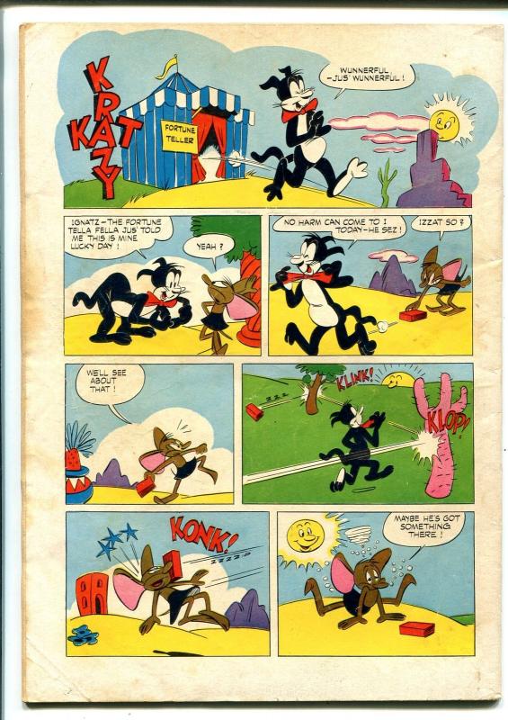 Krazy Kat #5 1952-Dell-Ignatz Mouse-VG