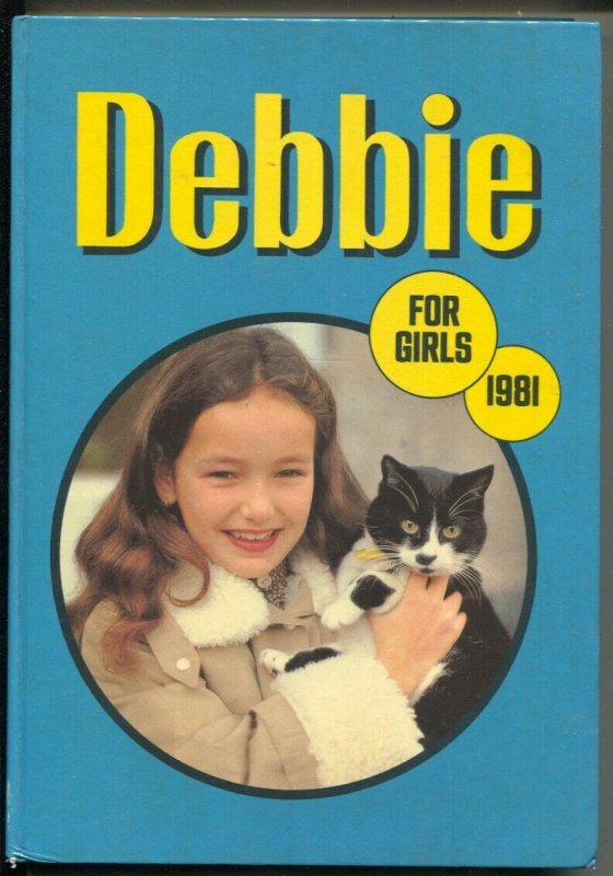 Debbie For Girls Annual 1981-British hardback comic book-romance-games-comics-FN