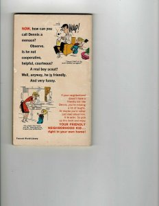 5 Dennis the Menace Books Rides Again Poor Mr Wilson Pal Joey Power + JK17