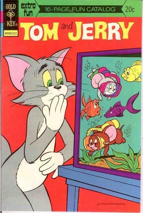 TOM & JERRY 277 VF-NM Dec. 1973 COMICS BOOK