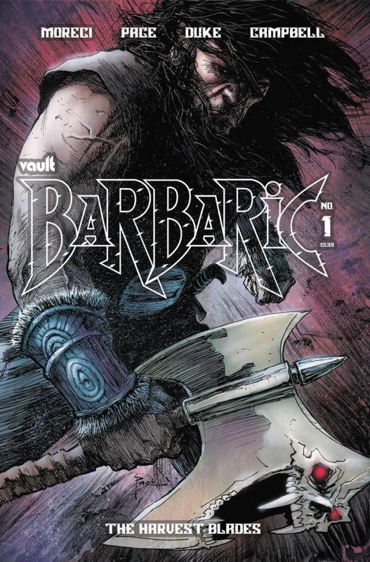 Barbaric Harvest Blades One Shot Cvr B Pace Vault Comics Comic Book
