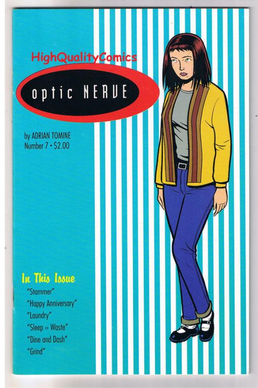 OPTIC NERVE #7, Mini-comic, Adrian Tomine, Indy, 1994, NM+