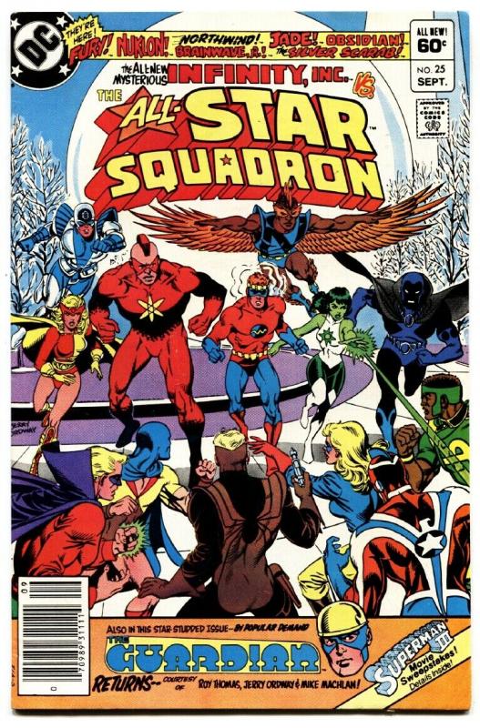 All-Star Squadron #25 comic book First Nuklon / Atom-Smasher DC