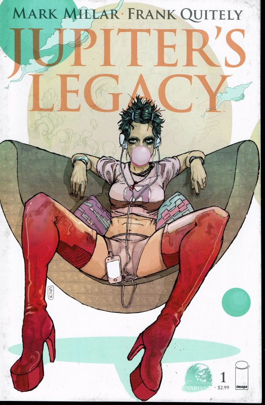 Jupiters Legacy #1 - NM - Phantom Variant Cover