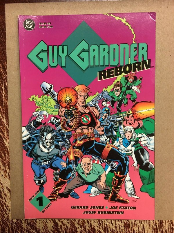 Guy Gardner - Reborn # 1 DC Comic Book Green Lantern Hal Jordan Lobo Jones YY13