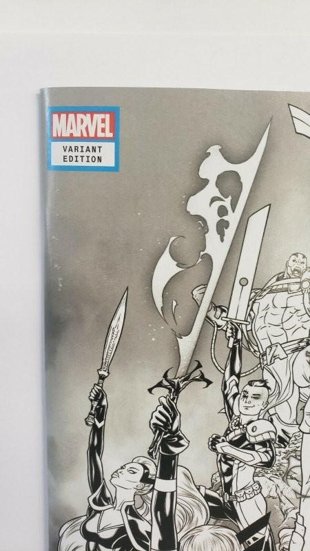 X of Swords Creation #1 Dauterman 1 Per Store B&W Variant 2020 Marvel Comics