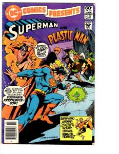 4 DC Comics Presents Comic Books # 39 40 41 42 Superman Joker Plastic Man BH24