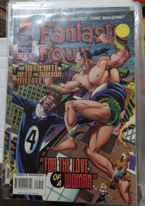 Fantastic Four  # 412  1996  MARVELnamor vs reed for the love of a woman