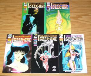 Golden Warrior Iczer-One #1-5 VF/NM complete series - antarctic press manga set