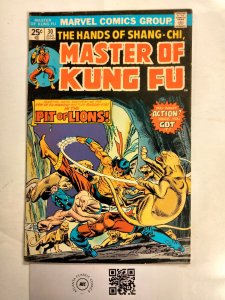 Hands of Kung Fu #30 FN Marvel Comic Book ShangChi Moon Knight DareDevil 21 RC40
