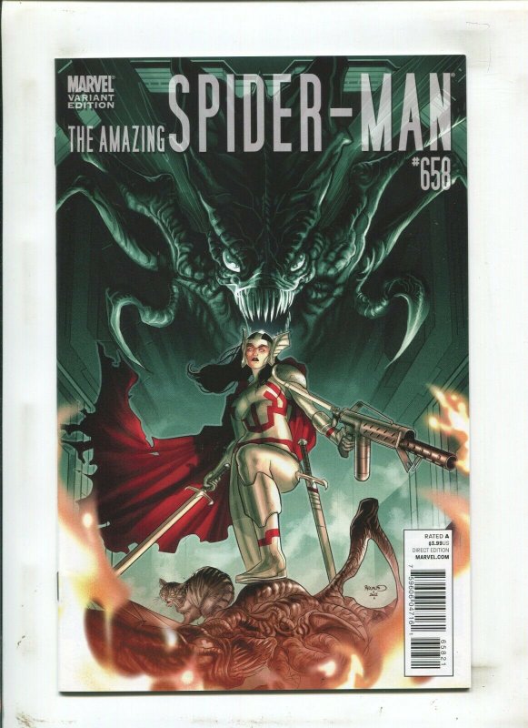 Amazing Spider-Man #658 - Future Foundation Costume Debut/Variant (9.2OB) 2011