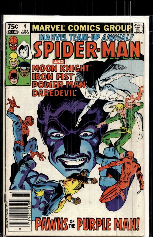 Marvel Team-Up Annual #4 (1981) Power Man