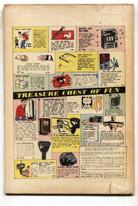 KONGA #17--Comic Book--CHARLTON COMICS--VG--1964