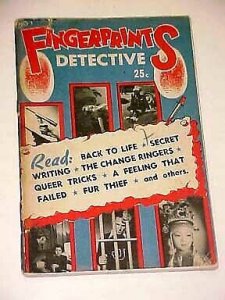 FINGERPRINTS DETECTIVE-#1-1940'S VG