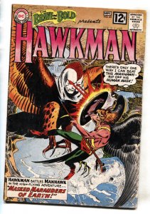 BRAVE AND THE BOLD #43-1962-HAWKMAN-JOE KUBERT-comic book