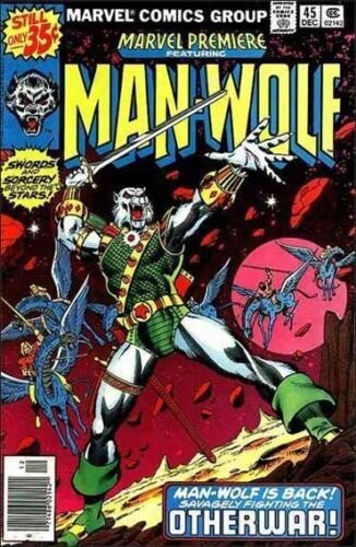 Marvel Premiere #45 VG; Marvel | low grade - Man-Wolf - we combine shipping 
