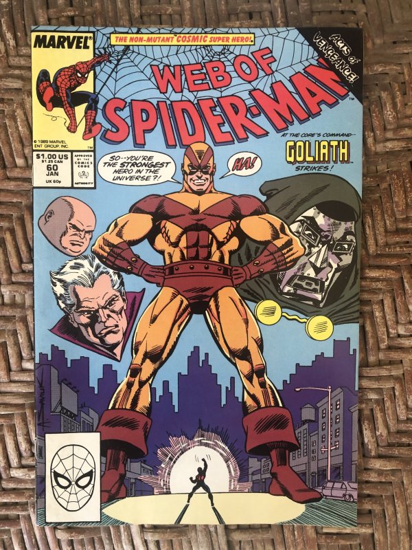 Web of Spider-Man #60 Direct Edition (1990)