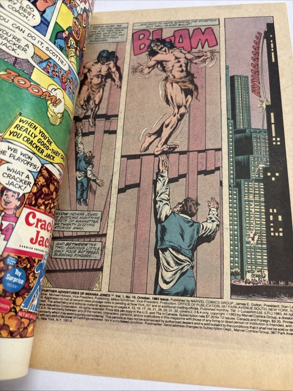 Indiana Jones (1983) # 10 (NM) Canadian Price Variant CPV
