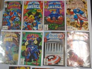 Captain America, 43 Different Lot From:#370-454 (Last Issue) 8.0/VF (1990-1996)