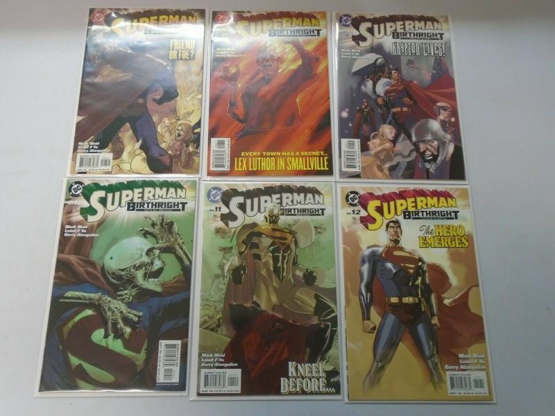 Superman Birthright set #1-12 8.0 VF (2003)