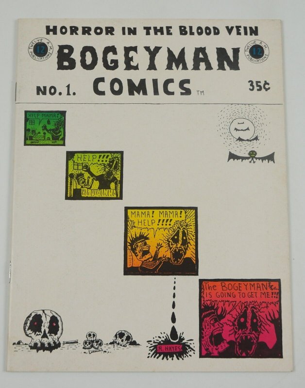 Bogeyman Comics #1 VF- (1st) print - rory hayes - underground comix 1969 horror 