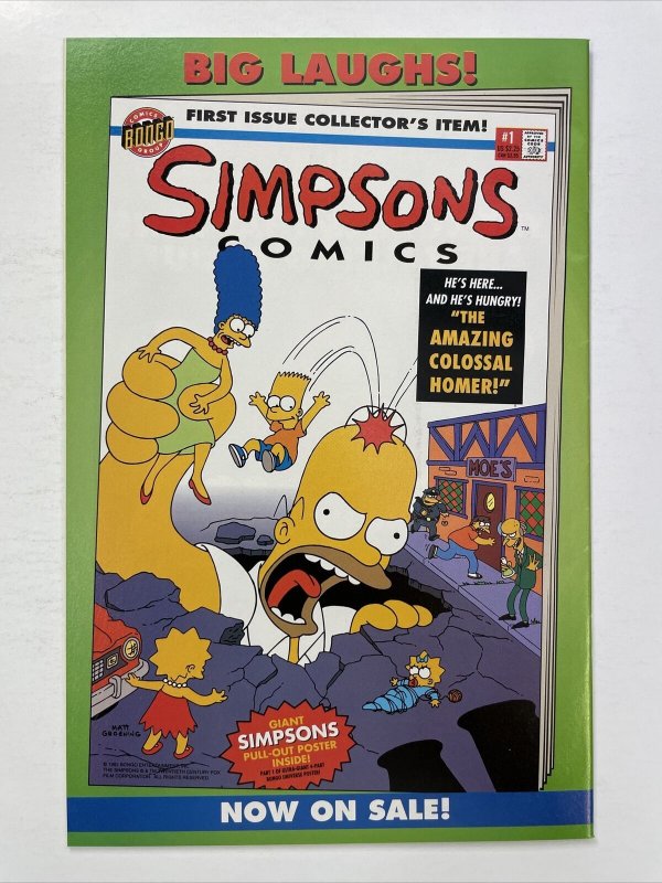 Itchy & Scratchy Comics 1   Includes Poster