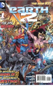 Earth 2 (New 52) #1  9.0 or better (our highest grade)