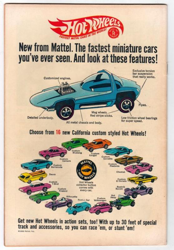 Flash, The #182 (Sep-68) FN/VF Mid-High-Grade Flash