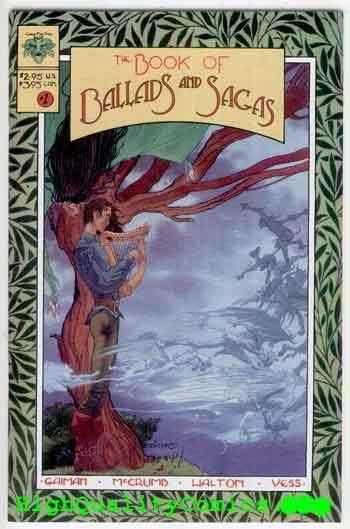 BOOKS of BALLADS & SAGAS #1, NM+, Neil Gaiman, Charles Vess, 1995