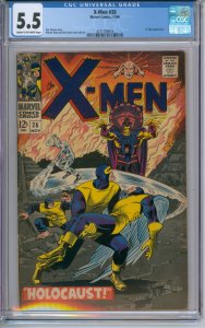 X-Men #26 CGC 5.5 1966 Marvel