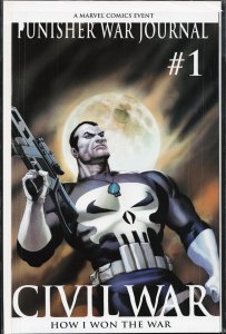 Punisher War Journal #2 Second Print Cover (2007) Punisher