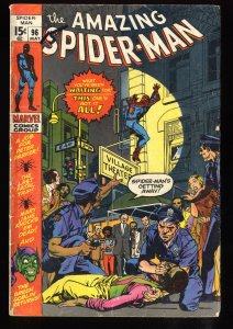 Amazing Spider-Man #96 GD+ 2.5 Drug Issue! Green Goblin! No CCA!