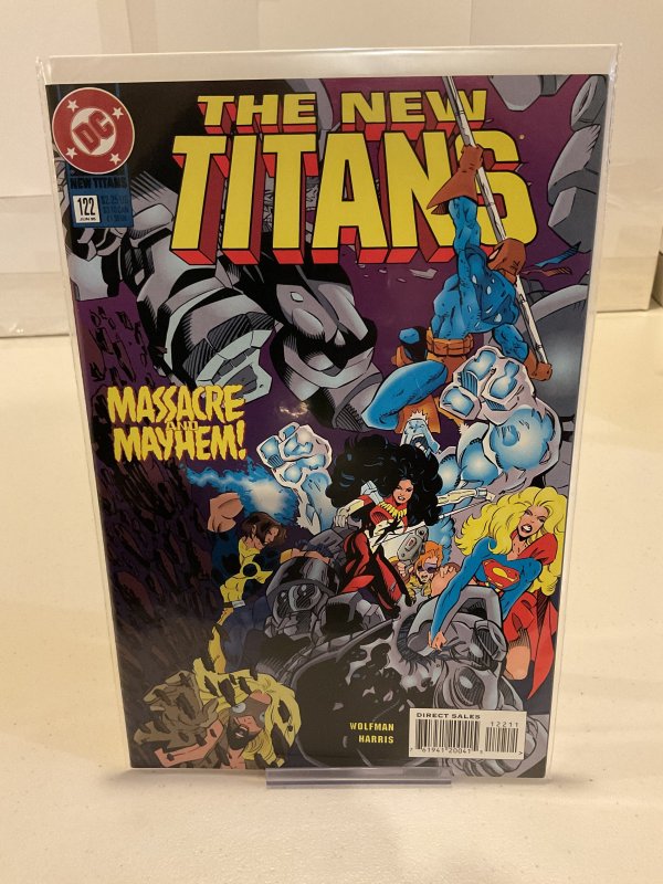 New Titans #122  1995  9.0 (our highest grade)