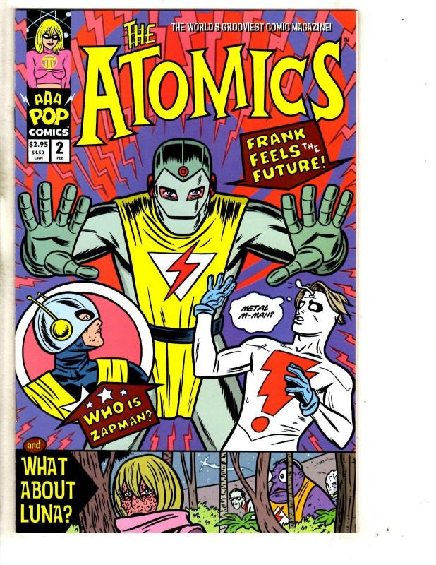 7 The Atomics AAA Pop Comics # 1 2 3 4 5 + King Size Jigsaw World's Within TD9