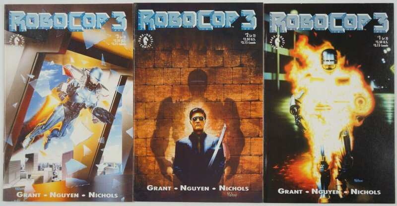 Robocop 3 No.1-3 1993 Steven Grant & Hoang Nguyen 