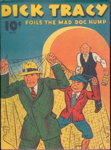 Dick Tracy - Foils the Mad Doc Hump & Gets His Man 2 soft covers (no ads) (1982)