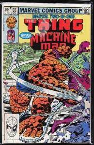 Marvel Two-in-One #93 (1982) The Thing