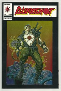 Valiant Bloodshot #1 Chromium Cover NM