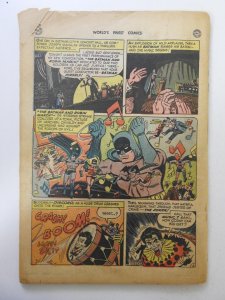 World's Finest Comics #48 (1950) PR Cond missing back cover & 6 interior...