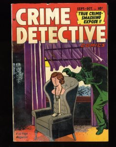 Crime Detective Comics #10 VG+ 4.5 Volume #2