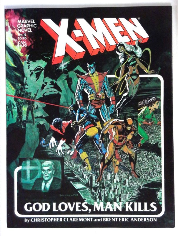 Marvel Graphic Novel #5 X-MEN God Loves... Marvel (1982) VF/NM