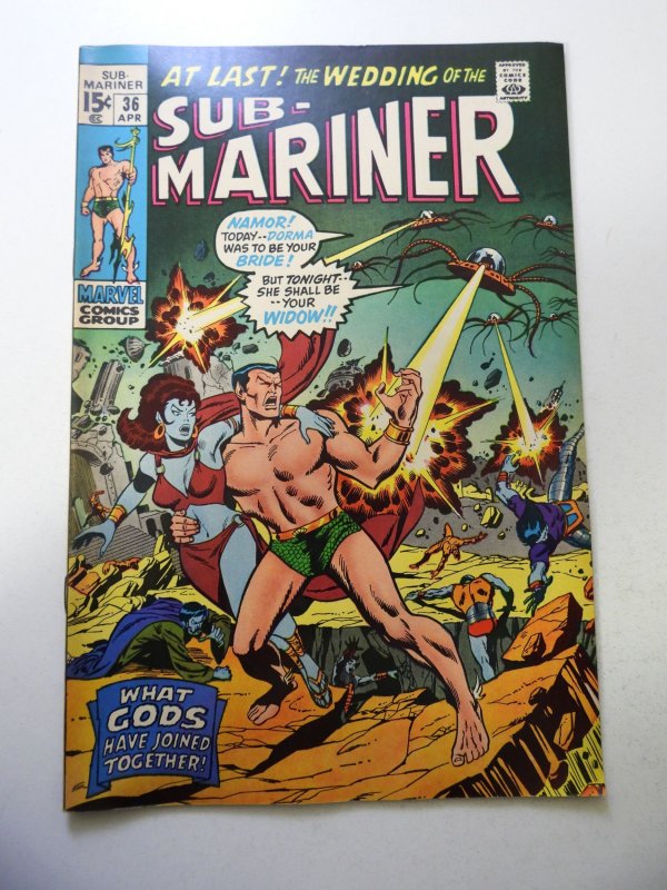 Sub-Mariner #36 (1971) FN+ Condition