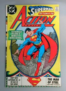 Action Comics #643,VF/NM  Return to Superman, DC Comics, 1989 JR1