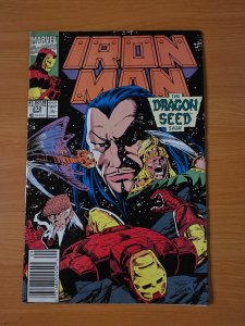 Iron Man #272 Newsstand Variant ~ NEAR MINT NM ~ 1991 Marvel Comics