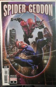 Spider-Geddon #0 Second Printing - Clayton Crain Cover (2018)