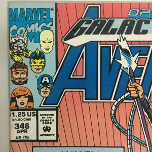 Avengers #346 1st Starforce Appearance Captain Marvel Deathbird 1992 Marvel