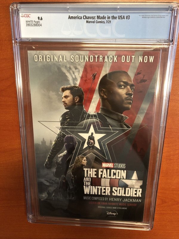 America Chavez: Made In The Usa (2021) # 3 (CGC 9.6 WP)