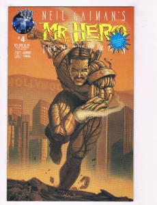 Neil Gaimans Mr Hero #4 NM Tekno Comix Comic Book June 1995 DE28