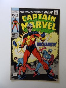 Captain Marvel #17 (1969) VG- condition