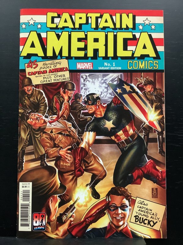 Captain America: Anniversary Tribute #1 Variant (2021)